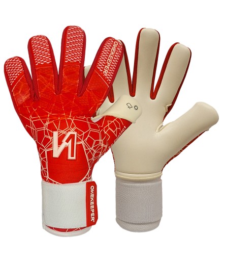 Rękawice Bramkarskie Onekeeper C-TEC Red r. 9
