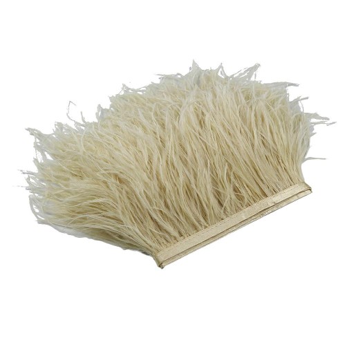 Colorful Lace feather Fringe Millinery Cream