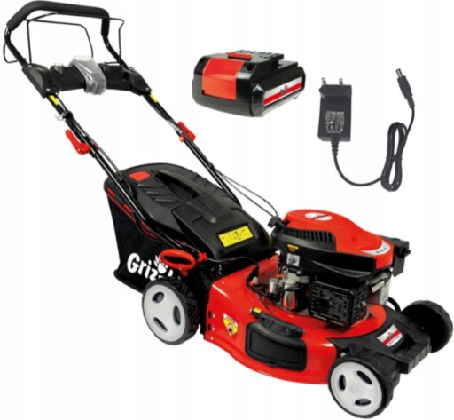 GRIZZLY KOSIARKA SPALINOWA Z NAPĘDEM I ROZRUSZNIKIEM E-START 144 cm³ 46cm