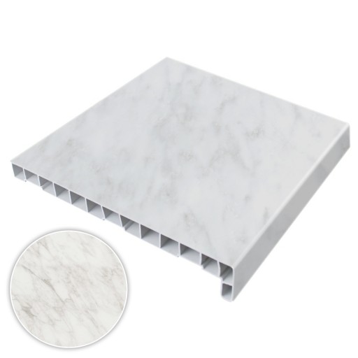 Parapet komorowy PCV Marmur 15 cm 150 mm
