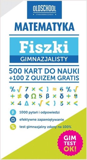 MATEMATYKA. FISZKI GIMNAZJALISTY