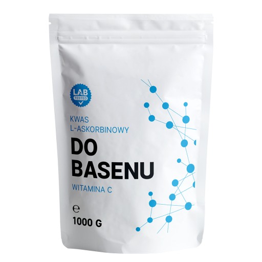 WITAMINA C L-ASKORBINOWY DO BASENU WODY 1kg BASEN