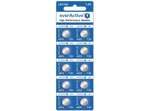 Baterie LR44 AG13 EVERACTIVE High Performance