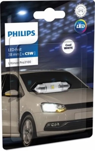 ŻARÓWKA LED PHILIPS ULTINON PRO3100 38MM 6000K