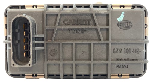 ORYGINAŁ HELLA Turbo Sterownik Nastawnik Turbiny G-104, 712120, 6NW008412