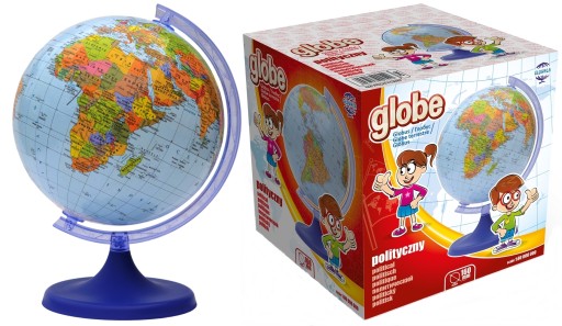 Globus Polityczny 160 mm + KARTON ** NA PREZENT **
