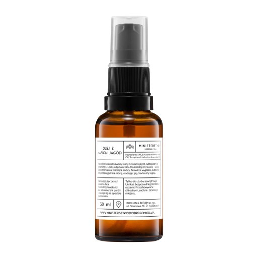 Ministerstwo Dobrego Mydła, olej z nasion jagód, 30 ml