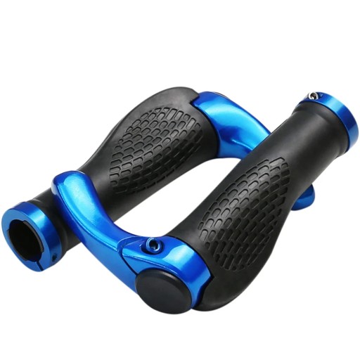 Bicycle Handlebar Grip Anti-Skid Lock-on Handle Cover Aluminum Alloy Rubber