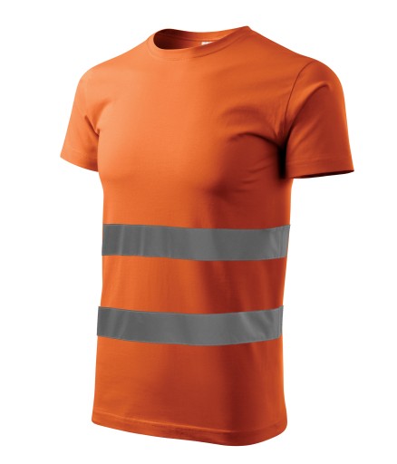 KOSZULKA ODBLASKOWA 100% BAWEŁNA rozm.XL