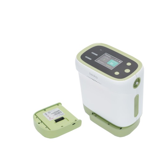 KONCENTRATOR TLENU PRZENOŚNY TERAPIA TLENOWA SUPER WYDAJNY LEKKI 1,8 KG