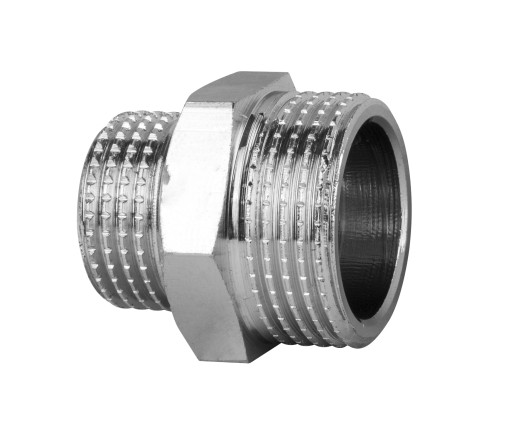 NYPEL REDUKCYJNY CHROM CHROMOWANY 3/8 x 1/2