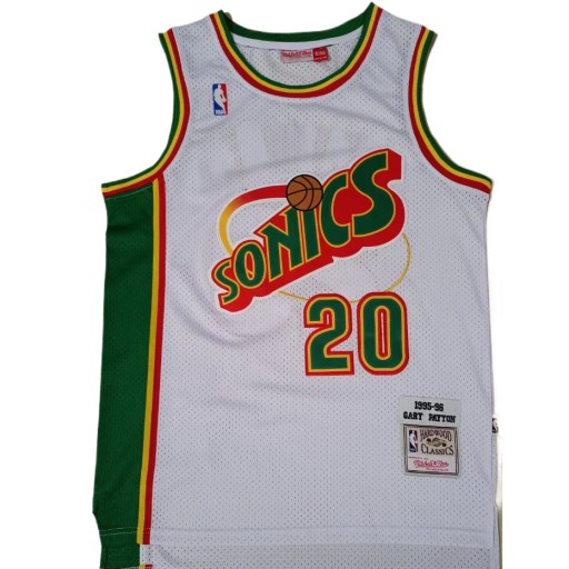 Koszulka do koszykówki Seattle Supersonics #20 Gary Payton