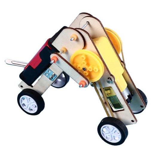 DIY robak pełzający model robota edukacyjnego