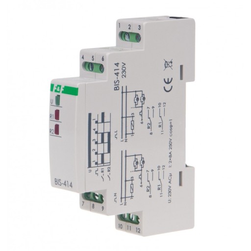 Przekaźnik bistabilny BIS-414 230 V