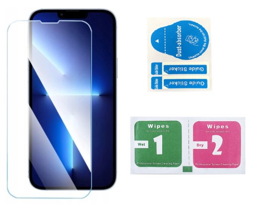 SZKŁO HARTOWANE DO IPHONE 13 W ZESTAWIE