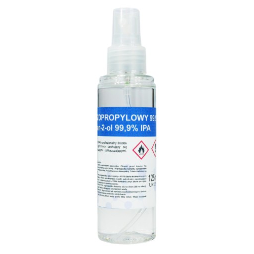 Izopropanol IPA w butelce z atomizerem 125 ml