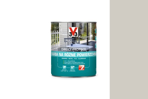FARBA WIELOPOWIERZCHNIOWA V33 DIRECT PROTECT METALICZNY ALUMINIUM 2,5L