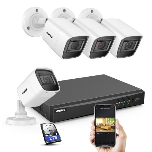 ANNKE System kamer do monitoringu 4K Ultra HD-2TB