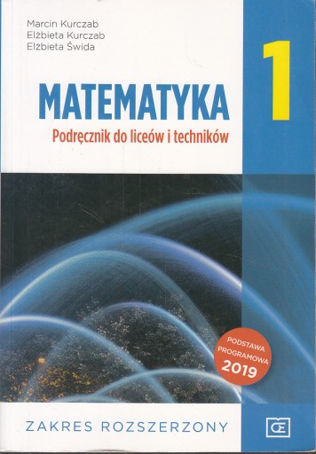 MATEMATYKA 1 PODRĘCZNIK ROZSZERZONY * OE PAZDRO