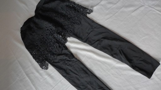 CALZEDONIA SPODNIE SPÓDNICO-SPODNIE KORONKA LEGGINSY S