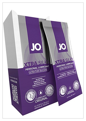 12 X 10ML SYSTEM JO ZESTAW 12 SASZETEK XTRA SILKY