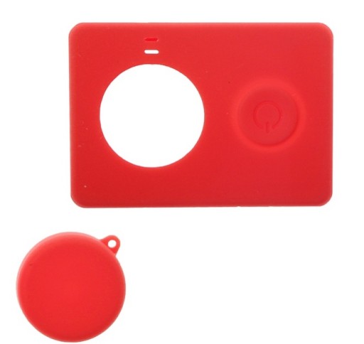 OBUDOWA SILIKON pokrowiec etui XIAOMI YI GP381red