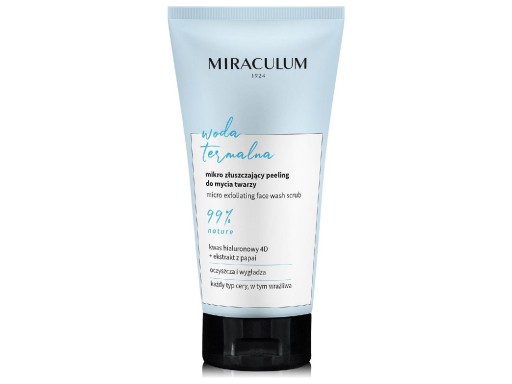 MIRACULUM Woda Termalna Mikro złuszczający peeling