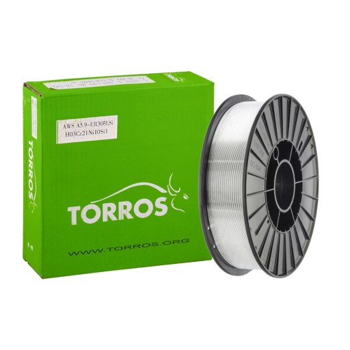 Drut nierdzewny ER308LSi INOX MIG 0,8mm 5kg D-200 TORROS