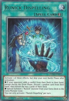 Yu-Gi-Oh! TCG: Runick Dispelling (TAMA)