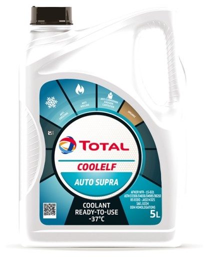 PŁYN DO CHŁODNIC ELF COOLELF AUTO SUPRA G12+ 5L