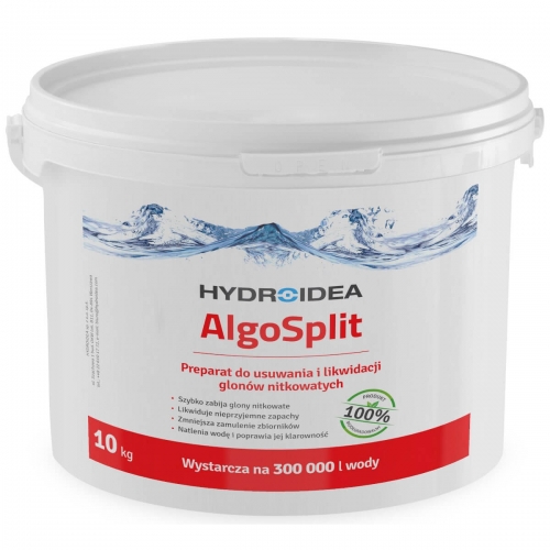 HYDROIDEA ALGOSPLIT 10KG - ELIMINUJE GLONY OCZKO