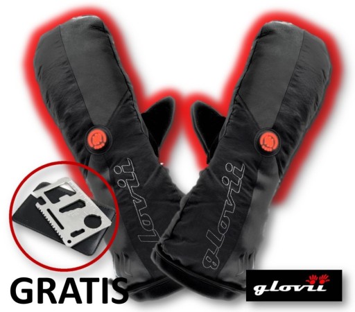 Ogrzewane Rękawiczki Jednopalczaste Glovii GZ1 XL