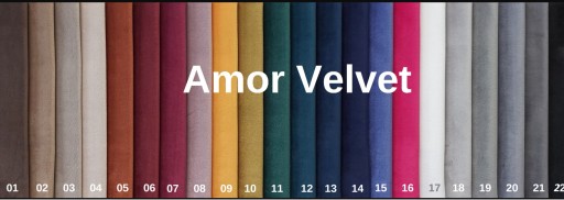 Tkanina MATERIAŁ ZASŁONY AMOR VELVET/