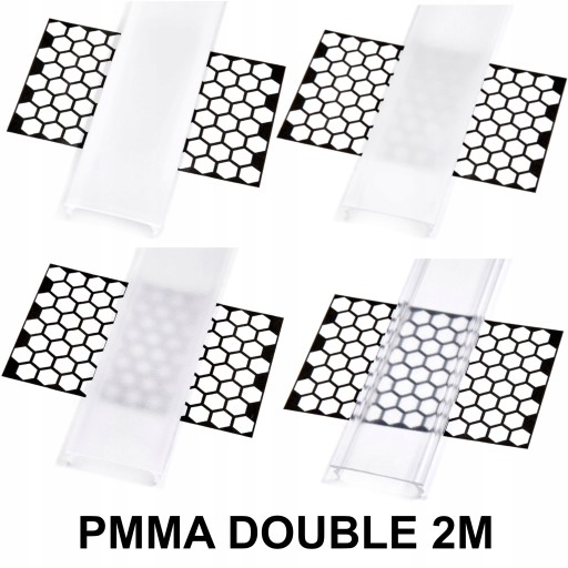 KLOSZ LED DOUBLE 2M DUAL SILEDA DILEDA SUBLI ZATI GEMI