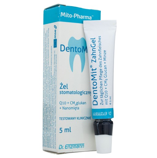 DENTOMIT ŻEL WSPOMAGANIE OCHRONY MITO-PHARMA 5 ML