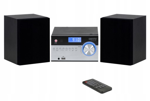 MINI WIEŻA BLUETOOTH HiFi CD/MP3/USB/FM X-BASS