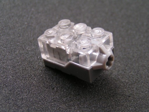 LEGO , KLOCEK ŚWIECĄCY LED 2X3 , 54930C02 - NOWY