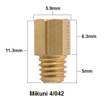PROX DYSZA GŁÓWNA MIKUNI TYP 4/042 ŚREDNICA 460 ( 1 SZT. )
