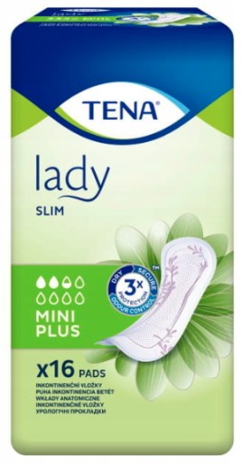Wkładki chłonne Tena Lady Slim Mini Plus 16 szt.