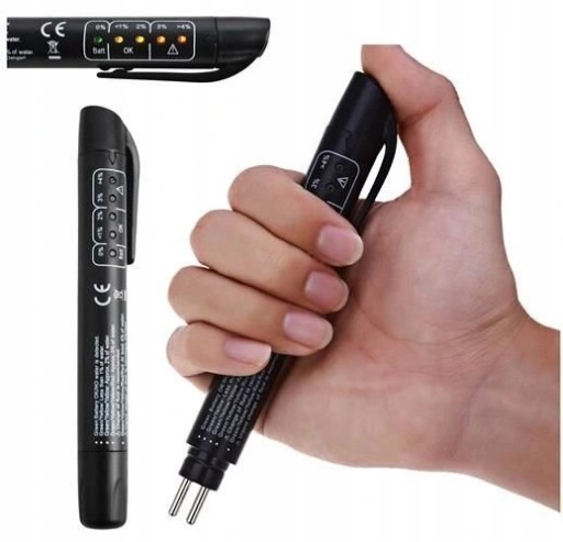 TESTER PŁYNU HAMULCOWEGO MIERNIK DOT 3 4 5 LED