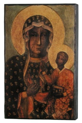 IKONA MATKA BOŻA CZĘSTOCHOWSKA CZARNA MADONNA*
