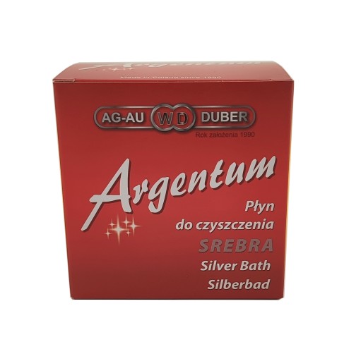 Płyn do czyszczenia biżuterii srebrnej ARGENTUM