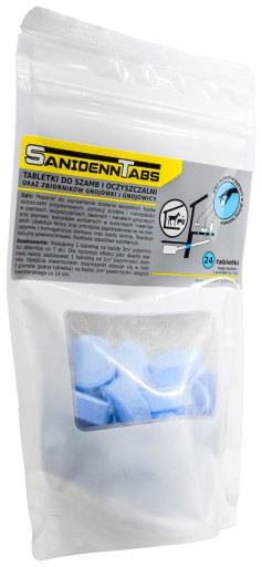 TABLETKI DO SZAMBA BAKTERIE DO SZAMBA I OCZYSZCZALNI SANIDENN TABS PREPARAT