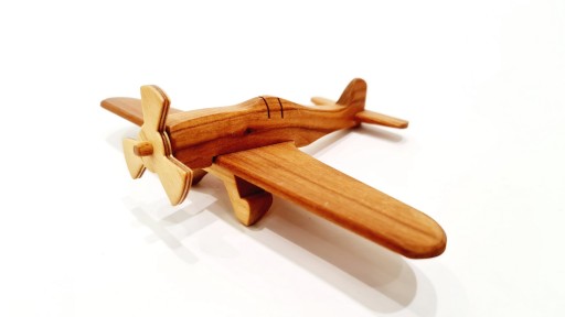 Drewniany samolot Spitfire