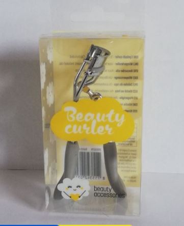 Zalotka do rzęs szara z klipsem