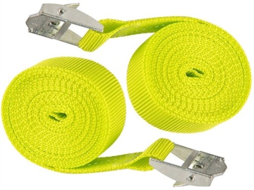 PASY TRANSPORTOWE MOCOWANIE BAGAŻU 2szt 1,5m x25mm