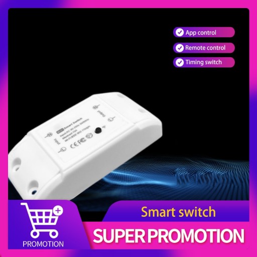 1PCS WiFi Smart Light Switch Universal Breaker Tim