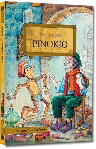 PINOKIO Z OPRACOWANIEM CARLO COLLODI NOWA