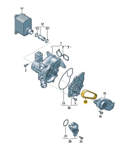 PASEK ROZRZĄDU CUPRA 06K121605C ORYGINALNY