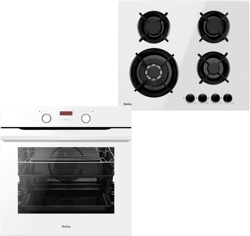Zestaw AMICA ED3765171W F-TYPE + Płyta PG6411SRW